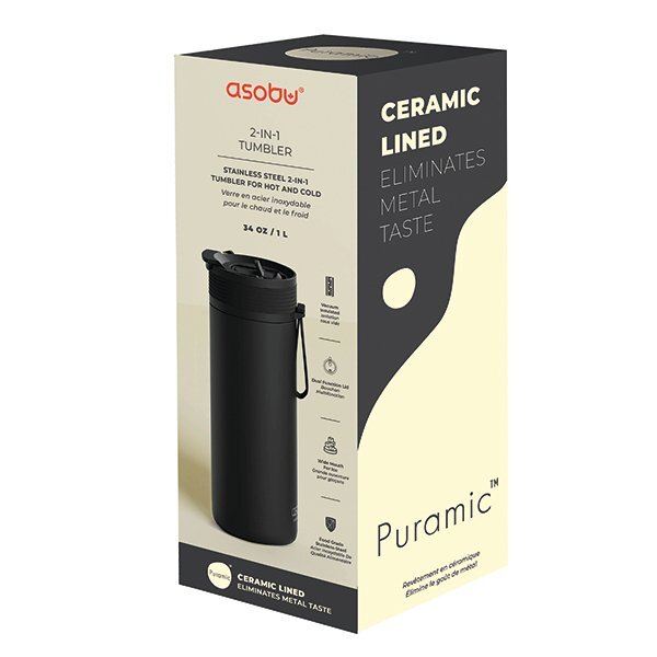 Asobu® Aspen Double Wall Stainless Steel Bottle, 20 oz.