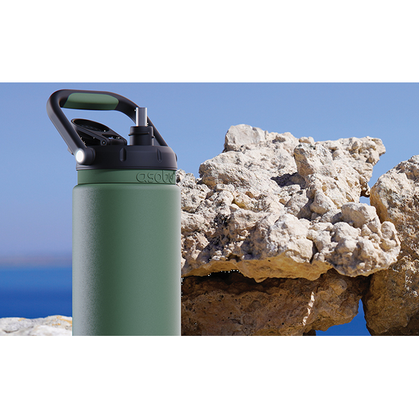 Asobu® Canyon Pop Up Straw Water Bottle, 50 oz.