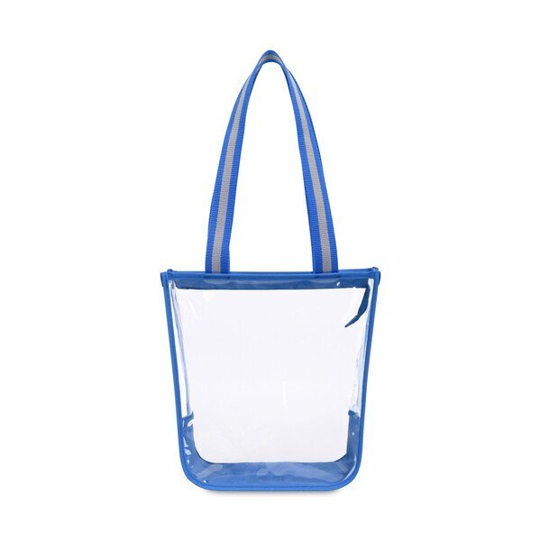 Sigma Clear Polyester Zippered Tote