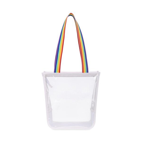 Sigma Clear Polyester Zippered Tote