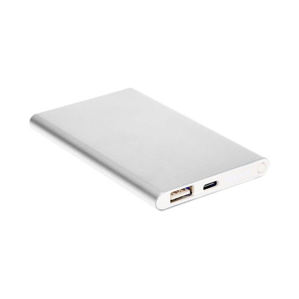 UL Listed Slim Power Bank 2.0, 4000mAh