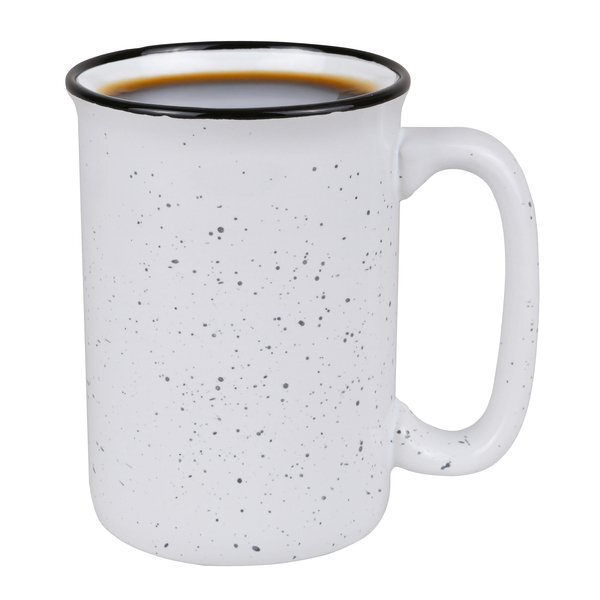 Tall Speckle-It Ceramic Camping Mug, 13 oz.