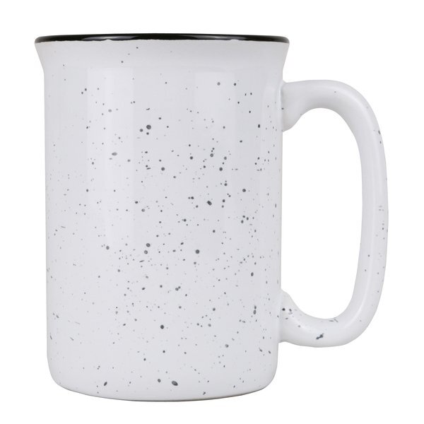 Tall Speckle-It Ceramic Camping Mug, 13 oz.