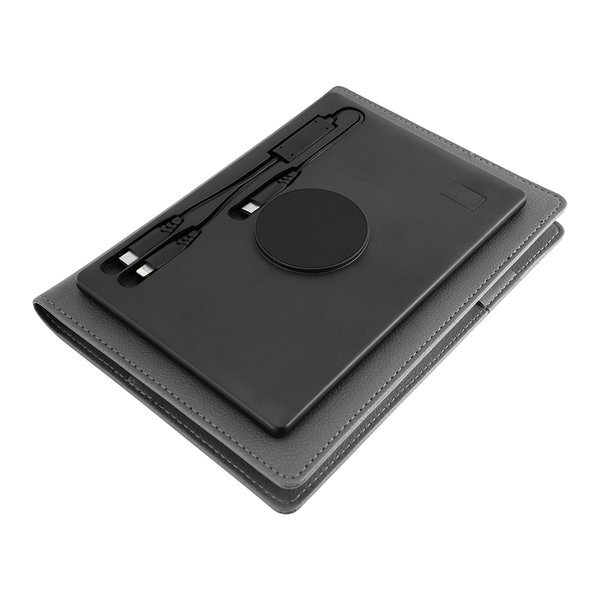 Recycled Power Folio w/ Wireless Charger & Power Bank Set