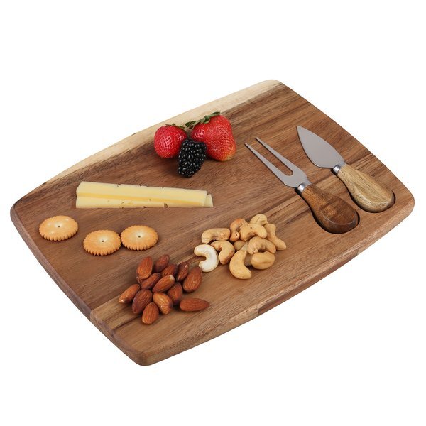 Acacia Cheese Board Set