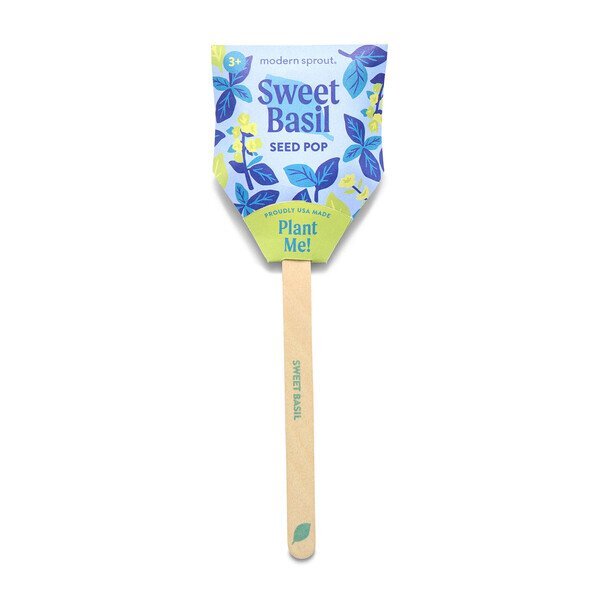 Modern Spout® Garden Seed Pop - Sweet Basil