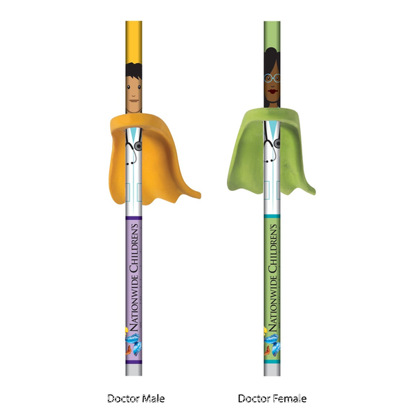 Doctor Healthcare Heroes Pencil with Eraser Cape