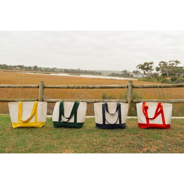 Large Cotton Canvas Tote