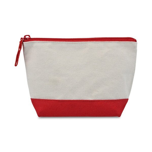 Canvas Zippered Pouch