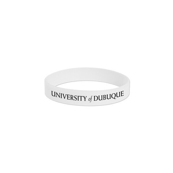 USA Made Screen Printed Silicone Wristband Bracelet