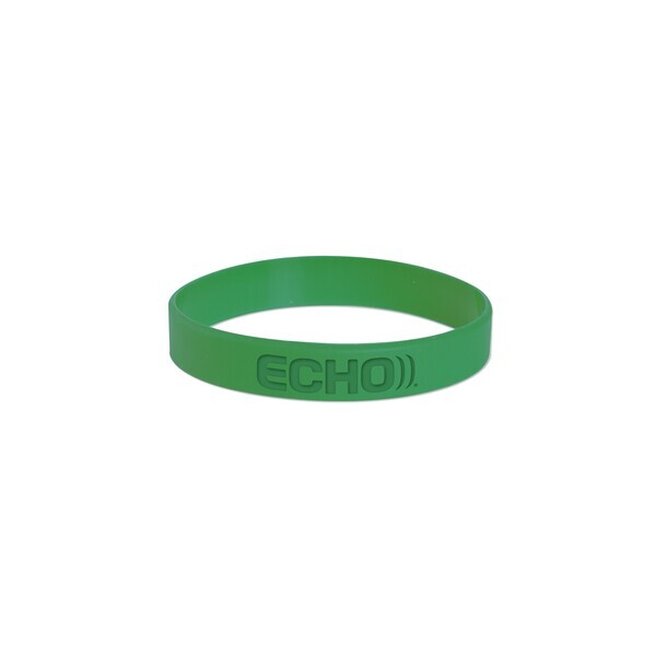 USA Made Debossed Silicone Wristband Bracelet