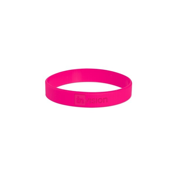 USA Made Debossed Silicone Wristband Bracelet