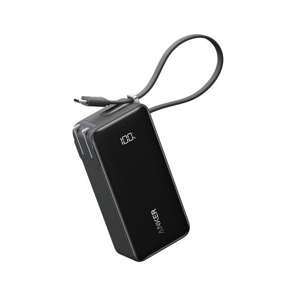 Anker® Fusion Built-In Cable Power Bank, 10000mAh