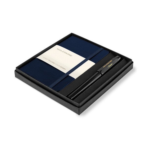 Moleskine® Pocket Notebook & Kaweco Pen Gift Set