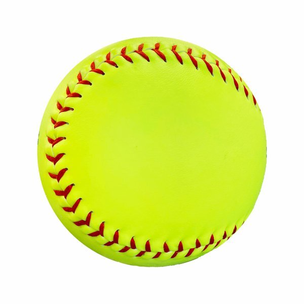 CHAMPRO Optic Yellow Synthetic Leather Softball