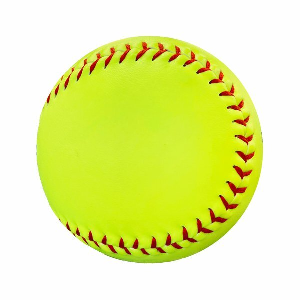 CHAMPRO Optic Yellow Synthetic Leather Softball