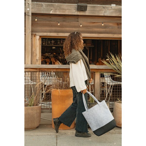 Out of the Woods® Felt Colorblock Tall Tote