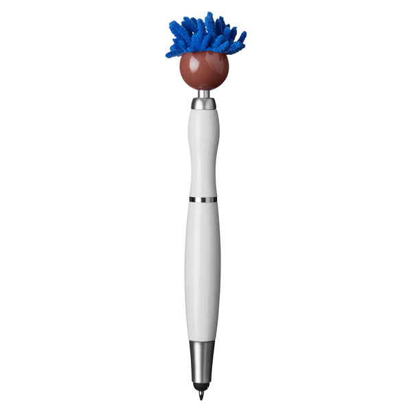 MopToppers Multicultural Screen Cleaner with Stylus Pen- Dark Skin