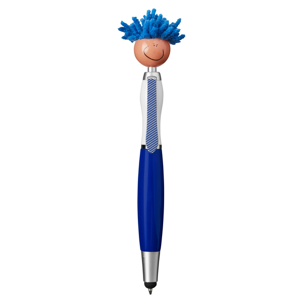MopToppers Multicultural Screen Cleaner with Stylus Pen- Light Skin