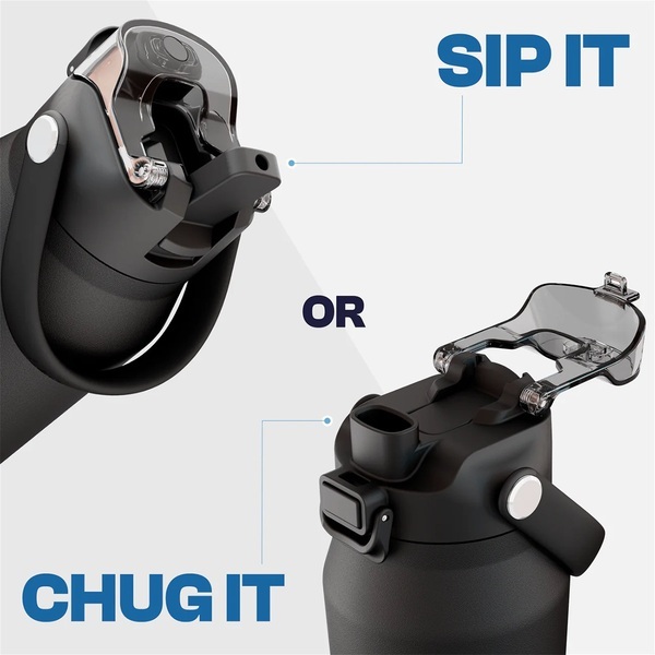 FrostBuddy® Buddy Double-Wall Stainless Bottle, 32oz.