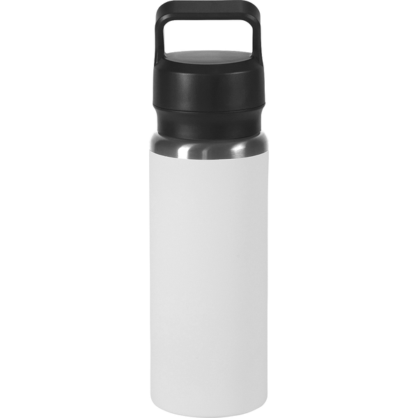 Urban Peak® Dual Top Black Chrome Water Bottle, 28oz.