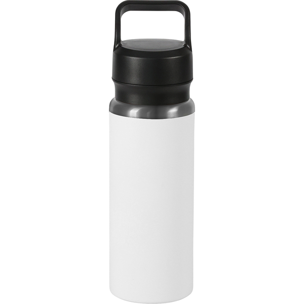 Urban Peak® Dual Top Black Chrome Water Bottle, 28oz.