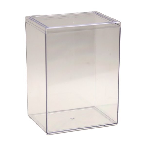 Clear Plastic Box, 4-4/5" x 6-3/5"
