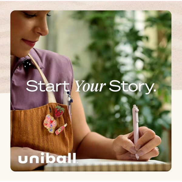 uni-ball® Zento Gel Muted Retractable Pen