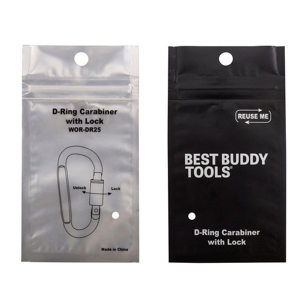 Best Buddy Tools® D-Ring Carabiner w/ Lock
