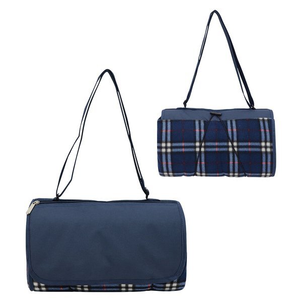 Premium Barrel Fleece Picnic Blanket, 60" x 52-1/2"