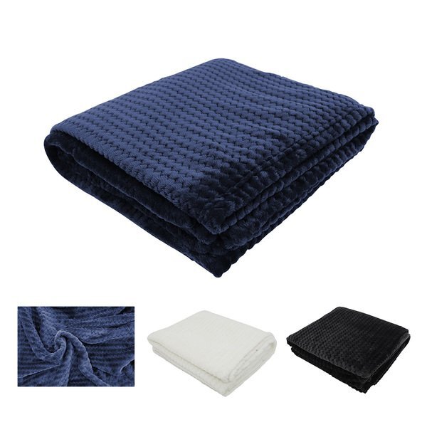 Snuggle Up Soft-Textured Blanket, 70 x 57"