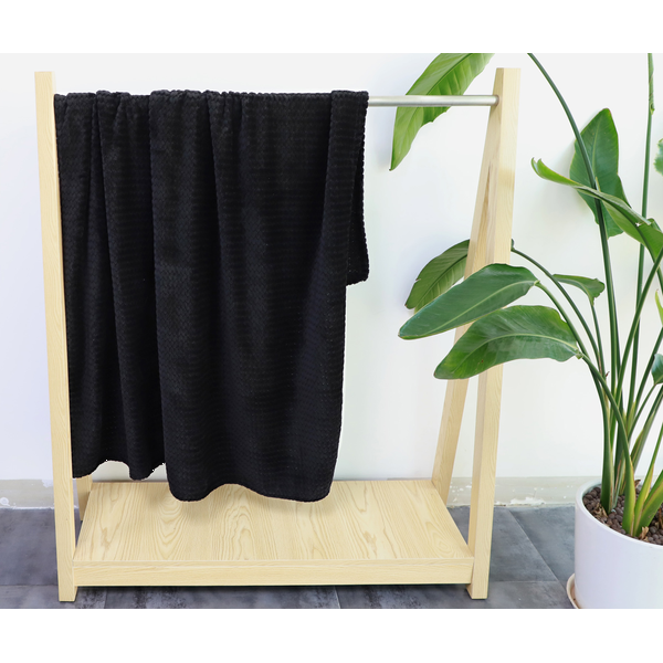 Snuggle Up Soft-Textured Blanket, 70 x 57"