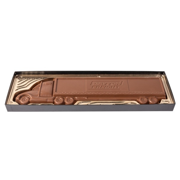 Chocolate Tractor Trailer in Gift Box, 1 lb.