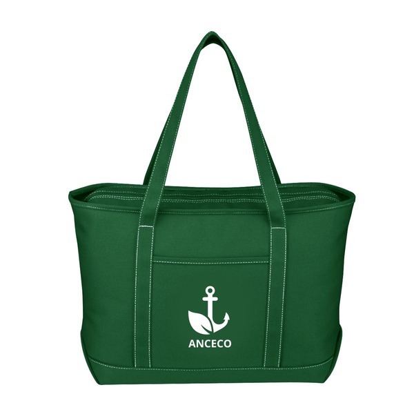 Large Starboard Cotton Canvas Tote Bag