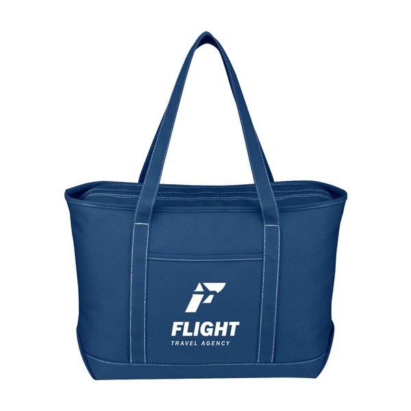 Large Starboard Cotton Canvas Tote Bag