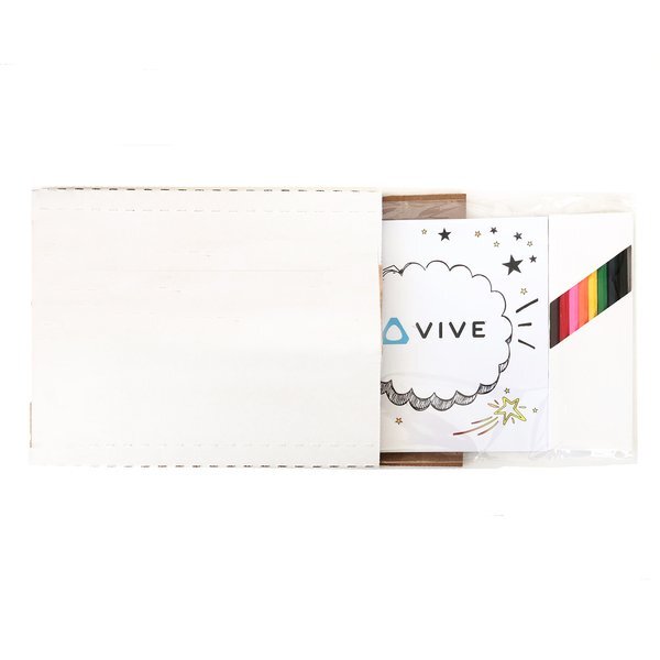 Inspirational Adult Coloring Book & 8-Color Pencil Set