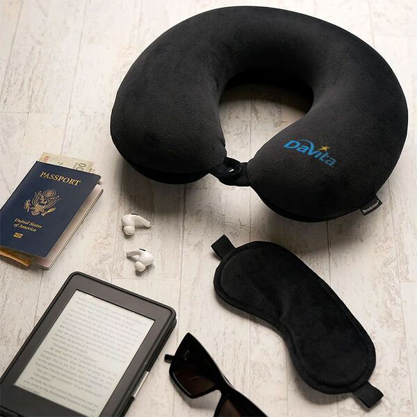Brookstone® Comfort Classic Microbead Neck Pillow