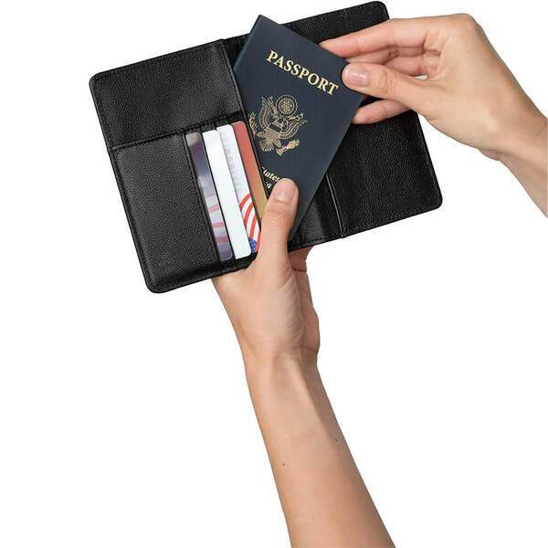 Brookstone® RFID Passport Wallet