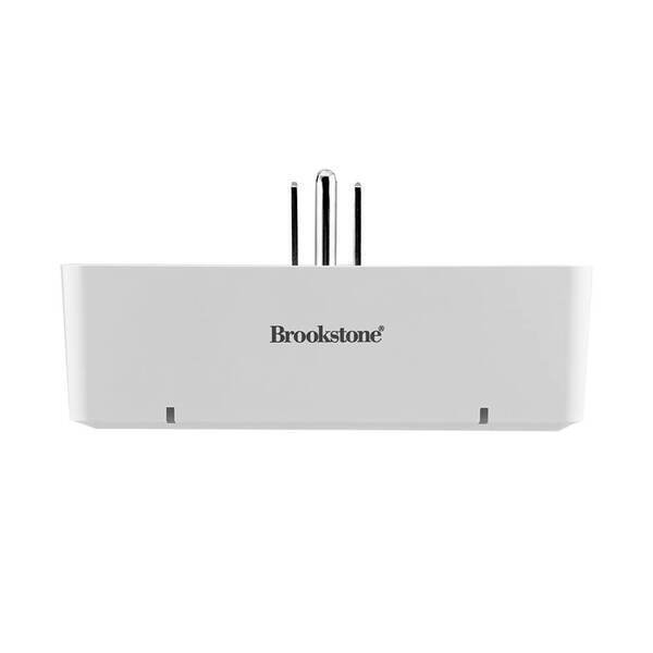 Brookstone® Smart Indoor 14A Dual Outlet Plug