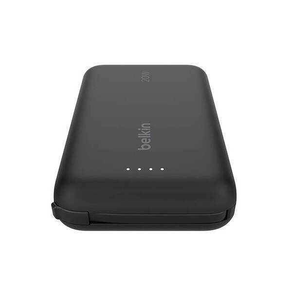 Belkin® Power Bank w/ Integrated Cable, 10000mAh