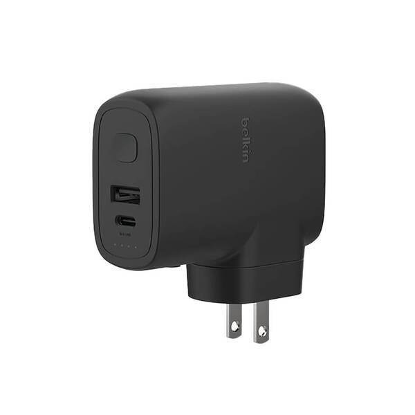 Belkin® Hybrid Wall Charger 25W + Power Bank, 5000mAh