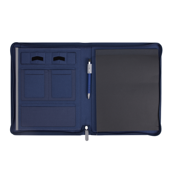 Souvenir® Armor Zippered Padfolio with Armor Pen