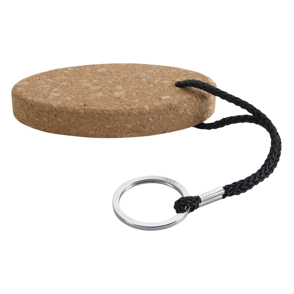 Buoy Oval Cork Keychain