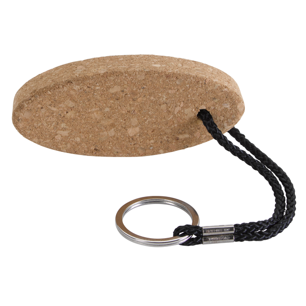 Buoy Oval Cork Keychain