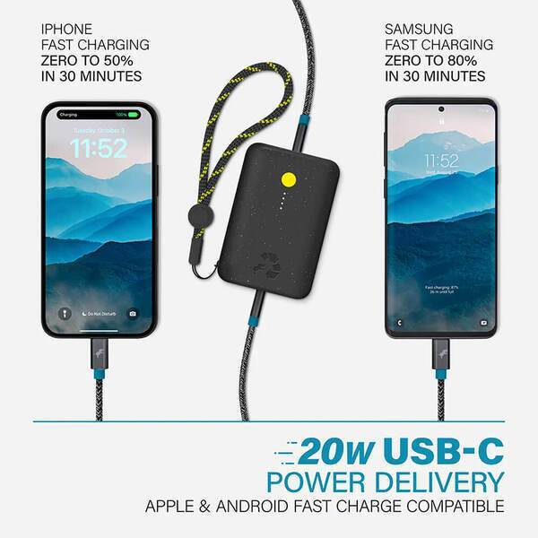 Nimble® Champ Portable USB-C Charger, 10000mAh