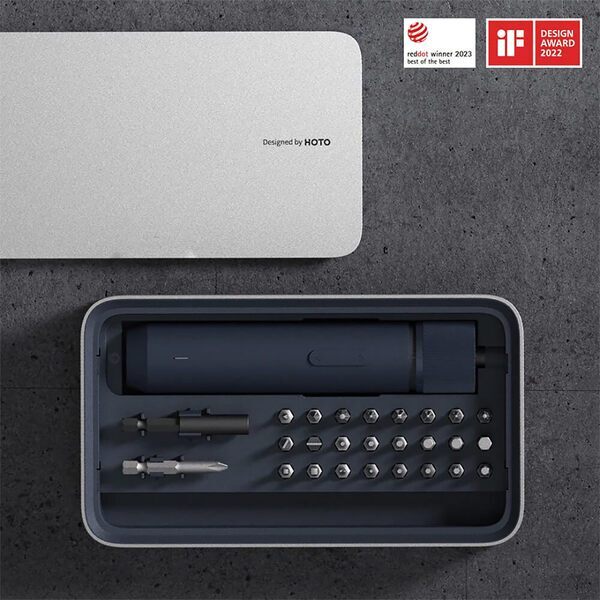 Hoto Tools® 3.6V Electric Screwdriver Kit