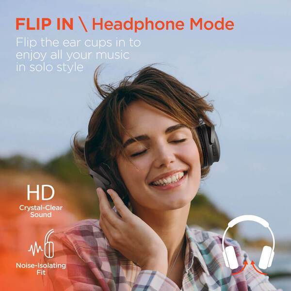 Hypergear Flip 2-in-1 Wireless Headphones & Speaker
