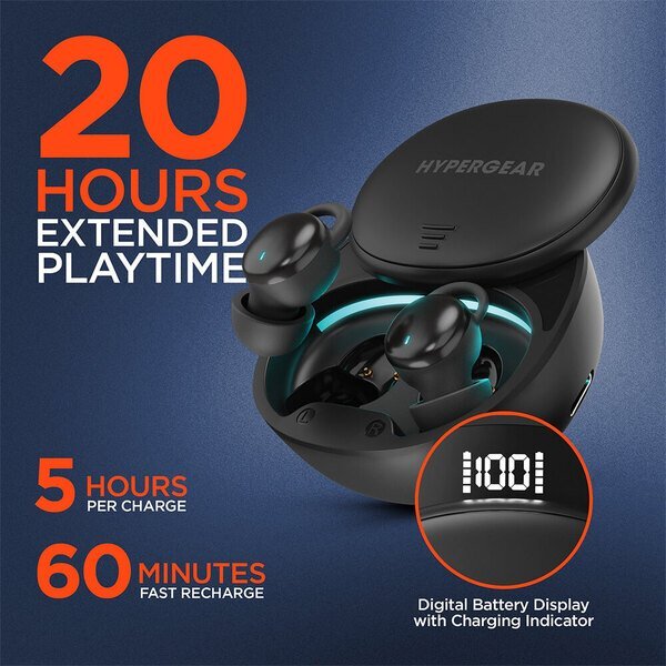 Hypergear Sleepeez Mini Noise-Blocking True Wireless Earbuds for Sleeping