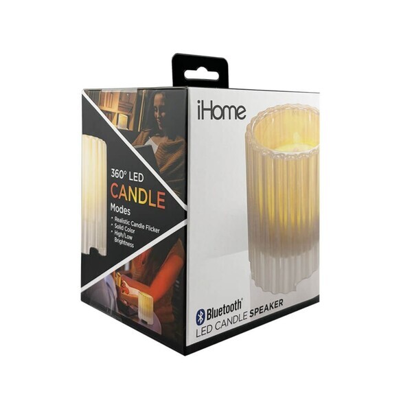 iHome® LED Candle Bluetooth Speaker