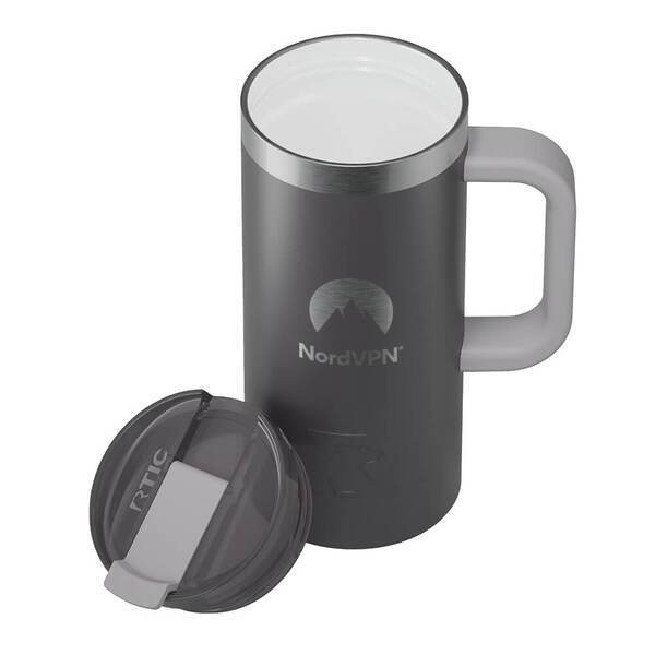 RTIC® Road Trip Ceramic Lined Travel Mug, 16oz.